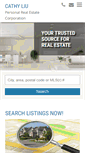 Mobile Screenshot of cathy-liu.com